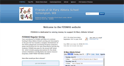 Desktop Screenshot of fosmas.info